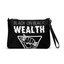Load image into Gallery viewer, Black On Black Wealth Crossbody bag