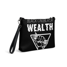 Load image into Gallery viewer, Black On Black Wealth Crossbody bag