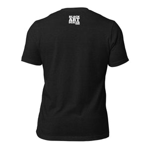 Unisex black on black wealth t-shirt