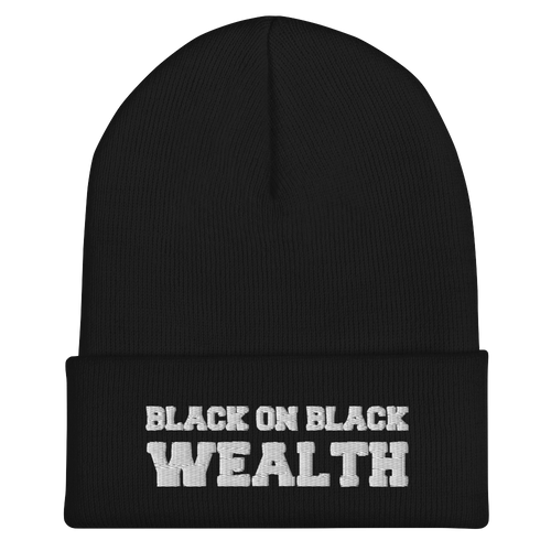 Black wealth Beanie