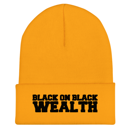 Black wealth Beanie