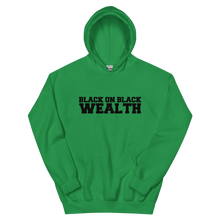 Load image into Gallery viewer, Black wealth hoodie