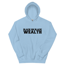 Load image into Gallery viewer, Black wealth hoodie