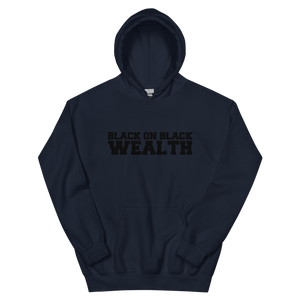 Black wealth hoodie