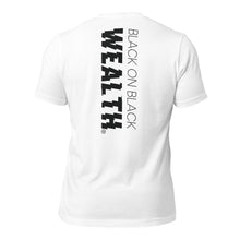 Load image into Gallery viewer, Unisex black wealth fist  t-shirt